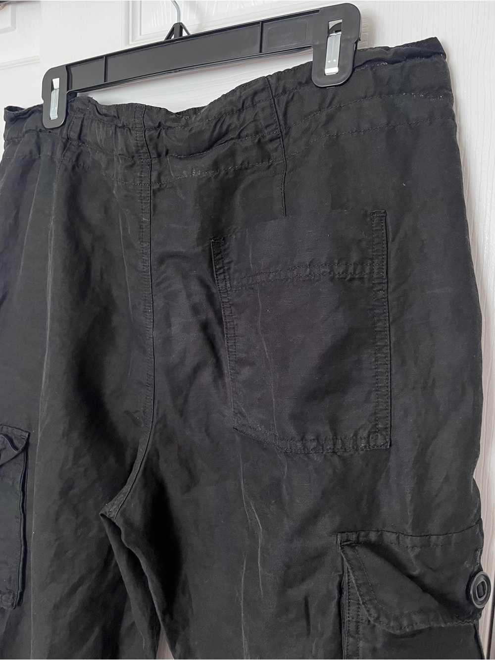 Vince Black Cargo Drawstring Pants - Picture 7 of 10